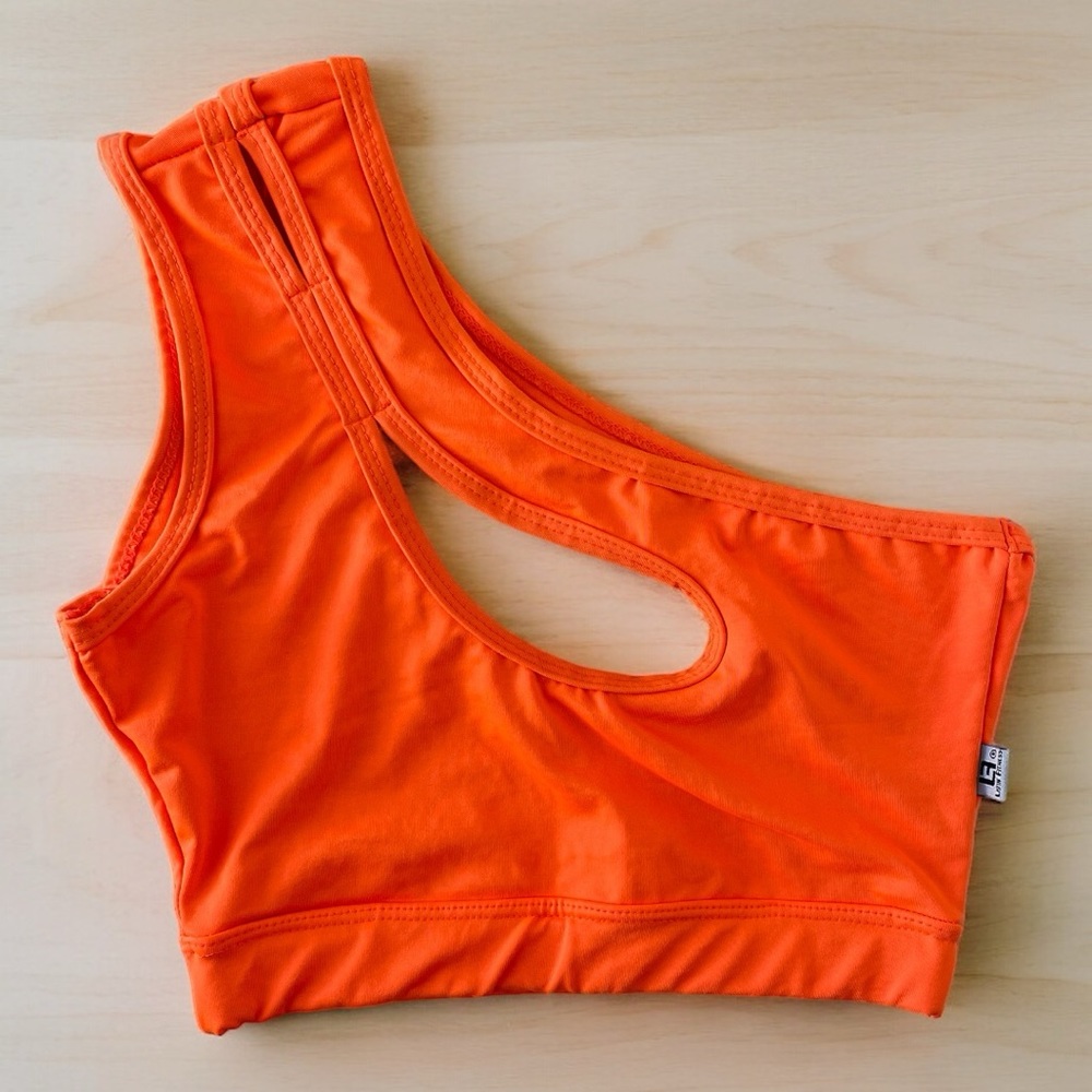 One Shoulder Crop Top